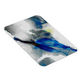 エフェメラル – 青と灰色 マグネット (右側)