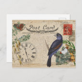 エフェメラヴィンテージ葉書 ポストカード (正面/裏面)