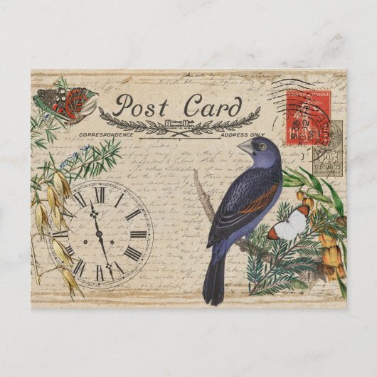 エフェメラヴィンテージ葉書 ポストカード (正面)