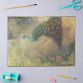 エフェラスタイルヴィンテージ王室の孔雀 薄葉紙 (クラフト)