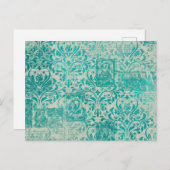 エフェラターコイズ紙シリーズデザイン19 ポストカード (正面/裏面)