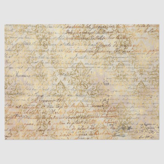 エフェラ金ゴールド紙シリーズデザイン12 薄葉紙 (正面)