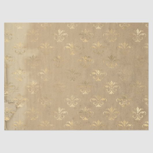 エフェラ金ゴールド紙シリーズデザイン17 薄葉紙 (正面)