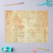 エフェラ金ゴールド紙シリーズデザイン18 薄葉紙 (クラフト)