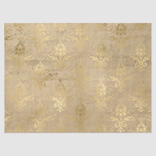 エフェラ金ゴールド紙シリーズデザイン19 薄葉紙 (正面)