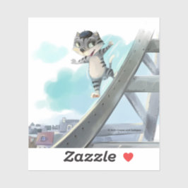 エフェルタワービニールステッカー – (様々なサイズ) シール