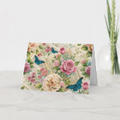 エフエマインスパイア花模様&蝶カード シーズンカード (裏面)