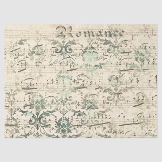 エフエマセピア紙シリーズデザイン12 薄葉紙 (正面)