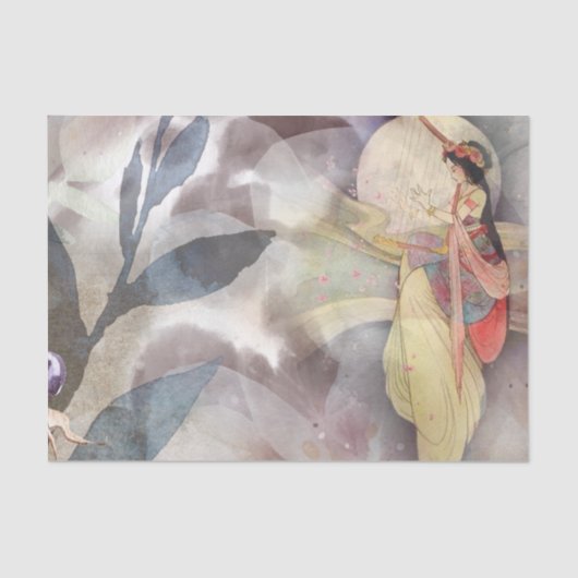 エフエマデクページヴィンテージ妖精 薄葉紙 (正面)