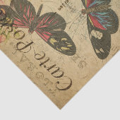 エフエマフランスのラハガキ蝶デコページ 薄葉紙 (詳細)