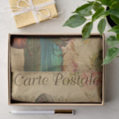 エフエマフランスのラハガードジプシー女性デコップページ 薄葉紙 (ギフト)