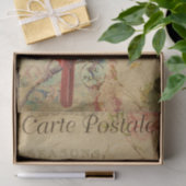 エフエマフランスのラ(鳥)ショウジョウコウカンチョウバードピンクローゼデッページ 薄葉紙 (ギフト)