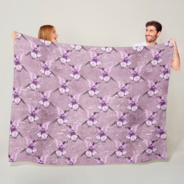 エフエマラヴァンダル紙シリーズデザイン10 フリースブランケット