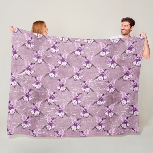 エフエマラヴァンダル紙シリーズデザイン10 フリースブランケット (インサイチュ)