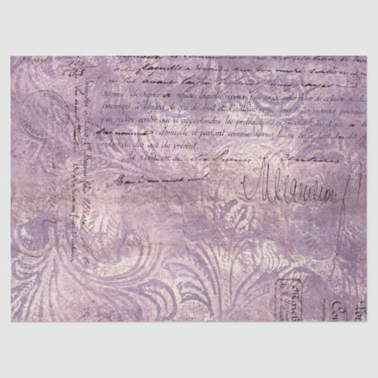 エフエマラヴァンダル紙シリーズデザイン17 薄葉紙 (正面)