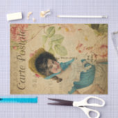 エフエマラ美しい女優メイベル・ロウランド・デクページ 薄葉紙 (クラフト)