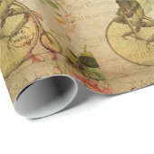 エフエメフランスのラカエル乗用自転車フローラ ラッピングペーパー (ロールコーナー)