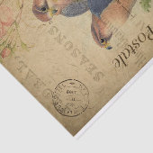 エフエメフランスのラゴスビーク鳥バラフローラデコパージュ 薄葉紙 (詳細)