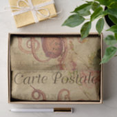 エフエメフランスのラタコイカのピンクのバラがデッページ 薄葉紙 (ギフト)