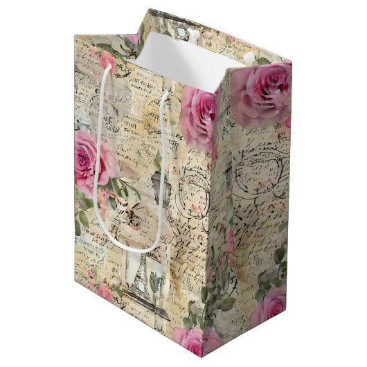 エフエメフランスのラデザインシリーズ1 ミディアムペーパーバッグ (正面アングル)