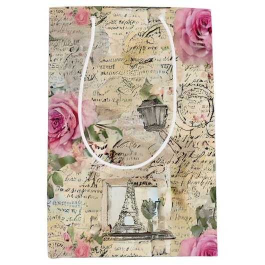 エフエメフランスのラデザインシリーズ1 ミディアムペーパーバッグ (正面)