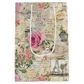 エフエメフランスのラデザインシリーズ1 ミディアムペーパーバッグ (裏面)