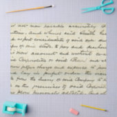 エフエメラアンティーク紙シリーズデザイン1 薄葉紙 (クラフト)