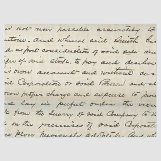 エフエメラアンティーク紙シリーズデザイン1 薄葉紙 (正面)