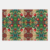 エフエメラインスパイアスクリスラッピング紙 ラッピングペーパーシート (正面)