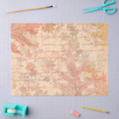 エフエメラオータム紙シリーズデザイン10 薄葉紙 (クラフト)