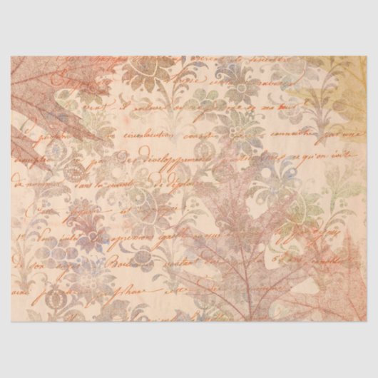 エフエメラオータム紙シリーズデザイン10 薄葉紙 (正面)