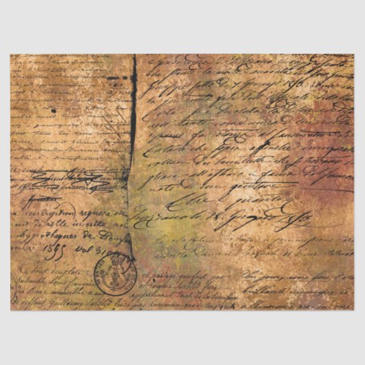 エフエメラオータム紙シリーズデザイン12 薄葉紙 (正面)