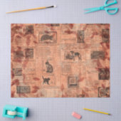 エフエメラオータム紙シリーズデザイン16 薄葉紙 (クラフト)