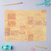 エフエメラオータム紙シリーズデザイン21 薄葉紙 (クラフト)