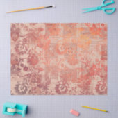 エフエメラオータム紙シリーズデザイン25 薄葉紙 (クラフト)