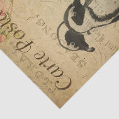 エフエメラキュートペンギンピンクローズフローラデクページ 薄葉紙 (詳細)