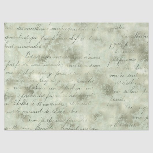 エフエメラグリーン紙シリーズデザイン11 薄葉紙 (正面)