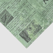 エフエメラグリーン紙シリーズデザイン14 薄葉紙 (詳細)