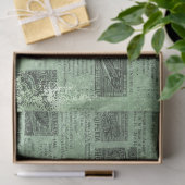 エフエメラグリーン紙シリーズデザイン14 薄葉紙 (ギフト)