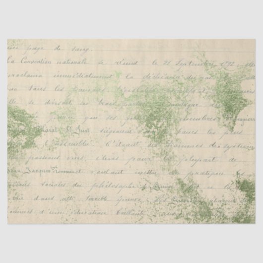 エフエメラグリーン紙シリーズデザイン15 薄葉紙 (正面)