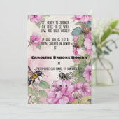 エフエメラコスモスフラワーアンドビーブライダルシャワー 招待状 (スタンド正面)