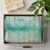 エフエメラターコイズ紙シリーズデザイン18 薄葉紙 (ギフト)