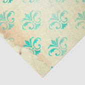 エフエメラターコイズ紙シリーズデザイン2 薄葉紙 (詳細)