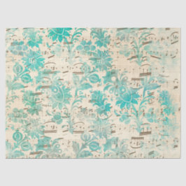 エフエメラターコイズ紙シリーズデザイン7 薄葉紙