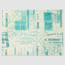 エフエメラターコイズ紙シリーズデザイン8 薄葉紙