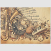 エフエメラデコップファニチャースクラップブック作り音楽 薄葉紙 (正面)