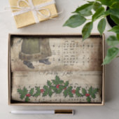 エフエメラデッキザホールクリスマスカロルデコページ 薄葉紙 (ギフト)