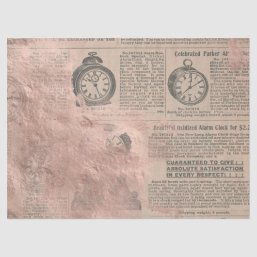 エフエメラバラ金ゴールド紙シリーズデザイン14 薄葉紙 (正面)