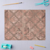 エフエメラバラ金ゴールド紙シリーズデザイン6 薄葉紙 (クラフト)