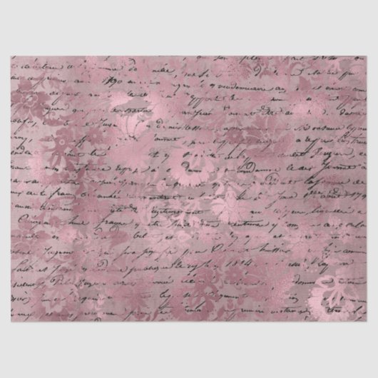 エフエメラピンク紙シリーズデザイン18 薄葉紙 (正面)